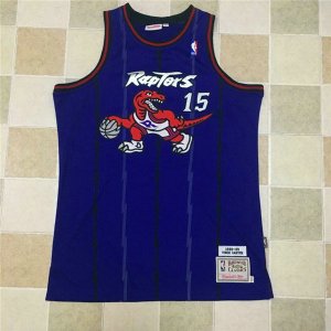 Maillot De Basket Toronto Raptors Vince Carter 15 Retro Grand Dragon 98-99 Dense Embroidery Violet